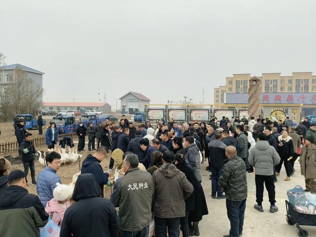 十花道乡大集喜迁新址，举办大鹅宴，唱响致富振兴歌  第4张