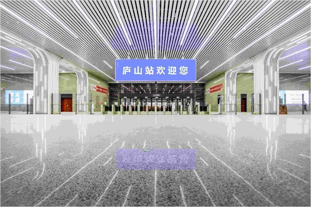 庐山站东站房惊艳亮相！2960根弧形龙骨打造壮丽山形，你绝对想不到的细节曝光  第2张