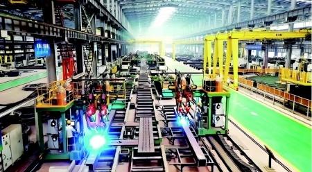 国庆期间山西建投潇河公司全力推进项目建设,完成 2000 余吨钢结构制作供给任务 第2张 国庆期间山西建投潇河公司全力推进项目建设,完成 2000 余吨钢结构制作供给任务 第2张