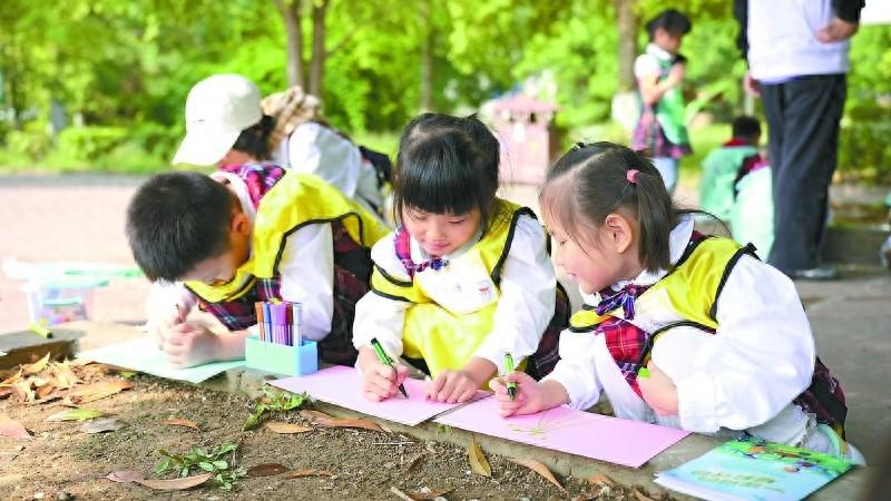 10 月 9 日，南充金红国际幼稚园大班的孩子们竟这样畅游秋季