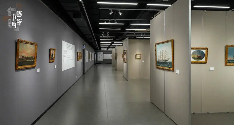 150 幅洋风画与古地图！艺荟中西带你穿越 19 世纪澳门与广东地区  第7张