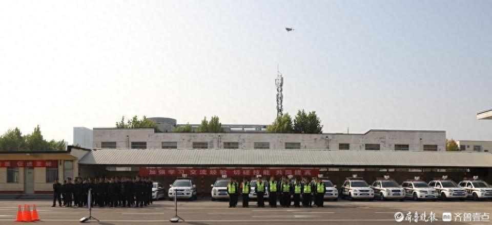 100 余人参与！聊城市交通运输执法监察支队大练兵，场面震撼