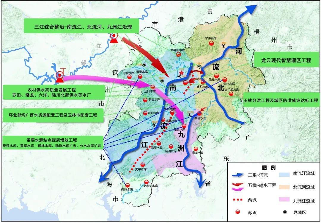 玉林国家市级水网先导区建设实施方案出炉！六大标志性工程全力保障江河防洪安澜  第2张