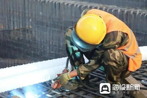 国庆期间日照一项目现场热火朝天，建成后将辐射周边带动经济发展  第5张