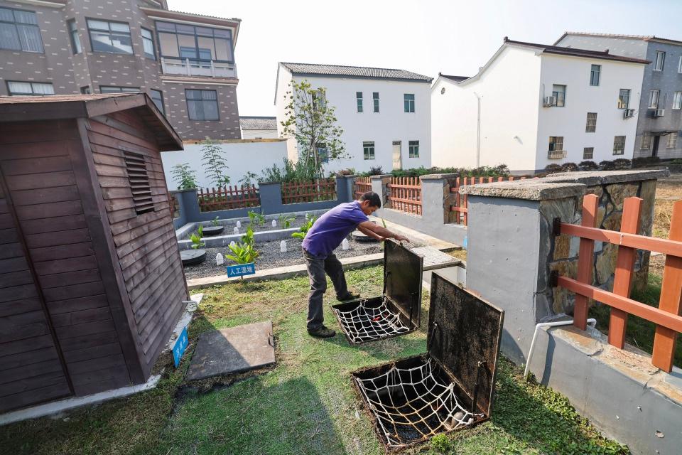 浙江一乡村污水终端提升改造，助力宜居宜业精品示范村建设  第3张