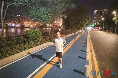筼筜湖新添2.93公里健身步道，夜跑爱好者的天堂来了