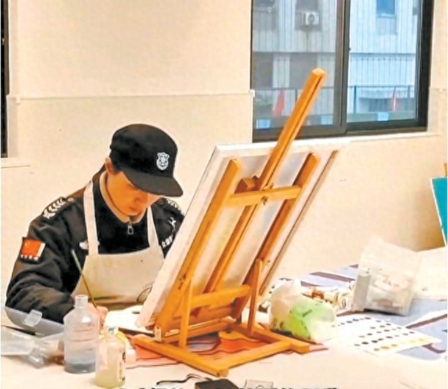 从保安到画家：鲁英的追梦之路，29幅油画作品感动全网