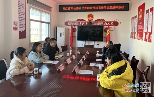 彭泽县天红镇掀起宪法宣传热潮，千屏同播点亮法治之光  第2张