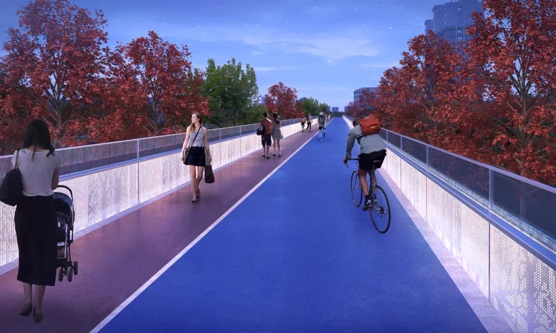 南京首座高线公园惊艳亮相!空中廊桥环绕商业体,市民新打卡地标来了 第4张 南京首座高线公园惊艳亮相!空中廊桥环绕商业体,市民新打卡地标来了 第4张