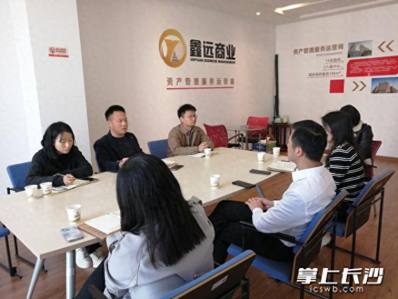 天心区银桂苑社区深入企业，助力诚信统计与人才挖掘，推动地方经济发展  第1张