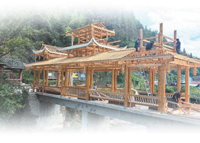 不用图纸的掌墨师，仅凭传统工具，建造出惊艳世界的风雨桥
