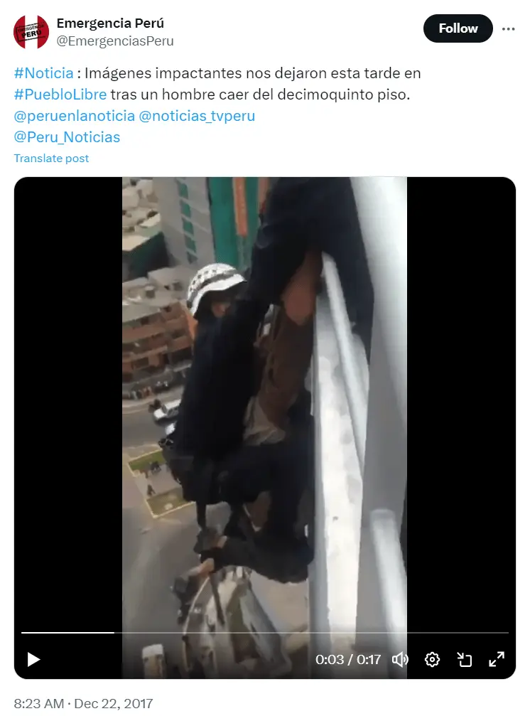 网传警察将中国男子从高楼扔下，真相究竟如何？  第2张