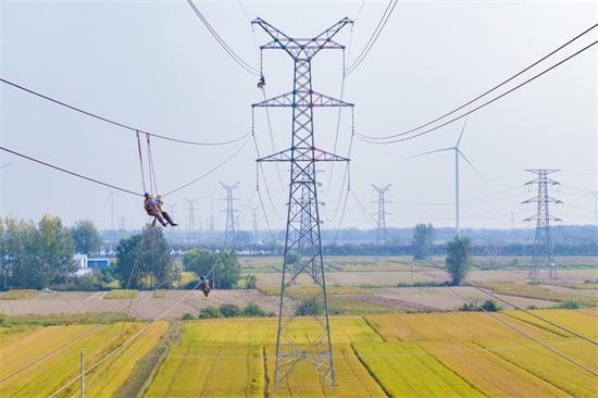 4500 余套相间间隔棒即将上岗，守护淮安电网安全  第2张