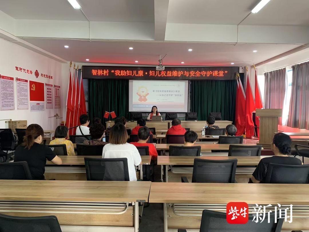 数字时代，常熟市董浜镇智林村妇联网络课堂，守护妇儿权益与安全  第2张