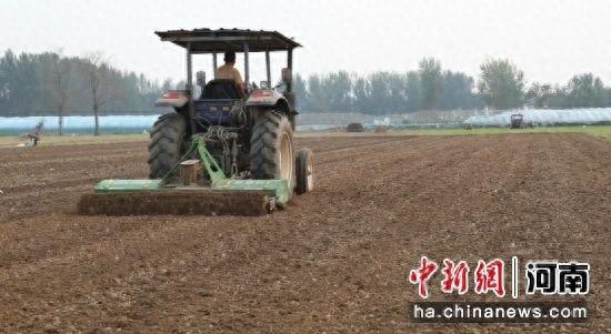 河南柘城：小麦播种正当时，专家田间来指导，保障冬播质量  第1张