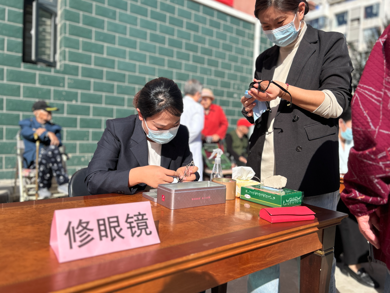 九九重阳，大郭街道飞机场社区公益活动，你参加了吗？  第2张