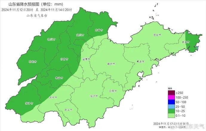 今夜起山东将迎大范围降雨，局部地区累积降水量可达 25 毫米以上  第3张