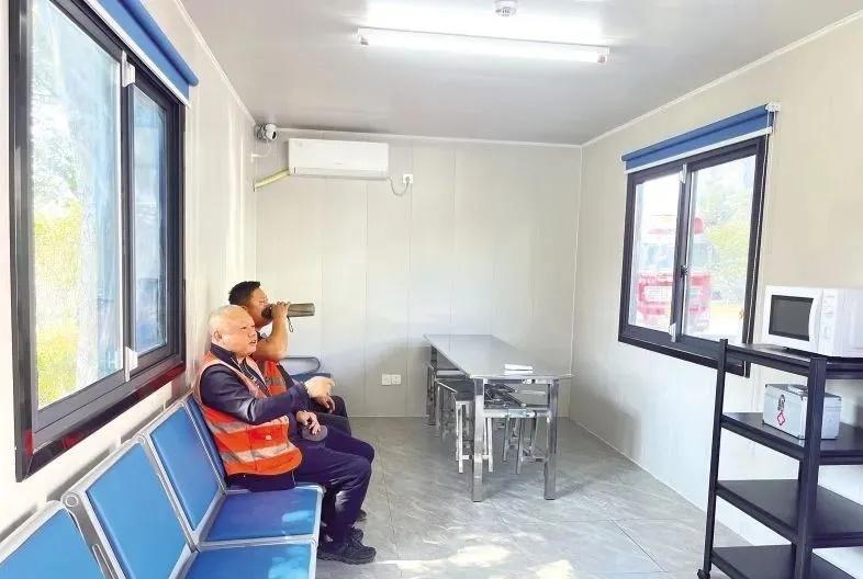 长沙县 6 座环卫驿站建成，小空间大温暖，秋冬季节环卫工的暖心休憩之地  第2张