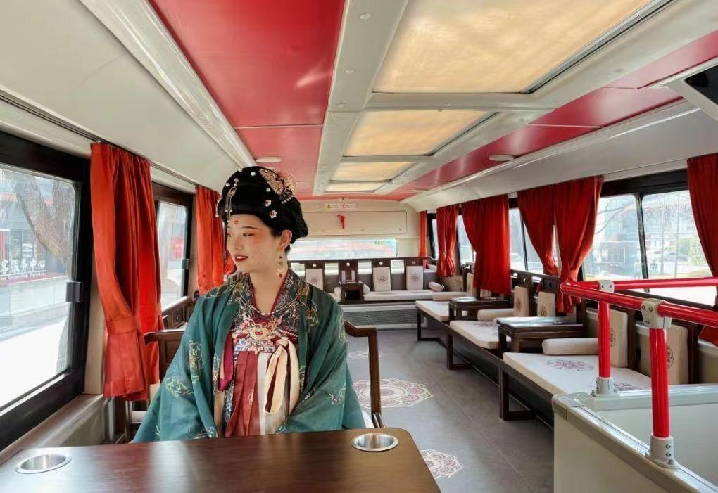 双层巴士带你穿越盛唐！西安城市观光车长安寻梦项目入选全国示范案例  第2张