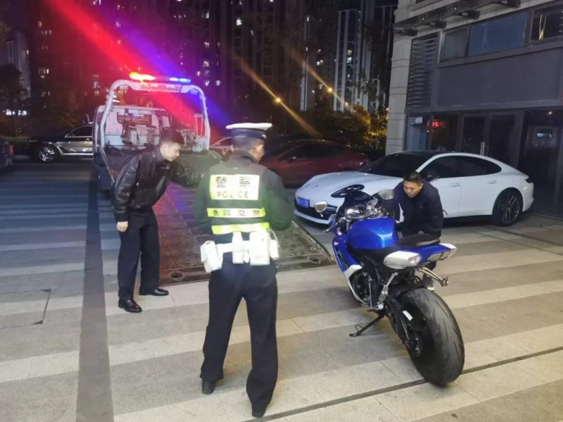 贵阳交警观山湖区分局严打飙车炸街，还市民宁静道路  第4张