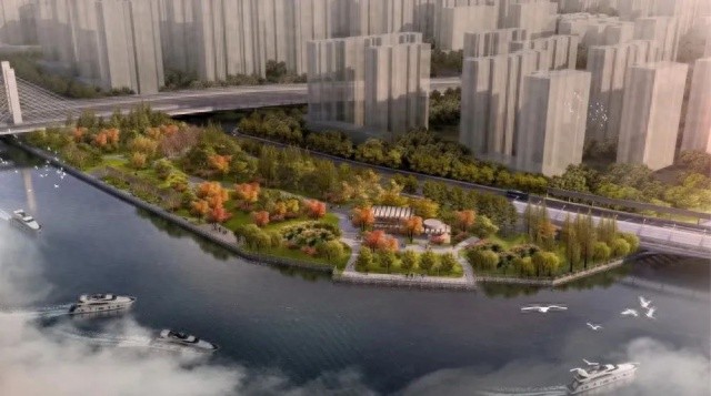 2025年震撼登场！大运河东岸景观带一期项目，森林草坪与林间慢跑的绝美邂逅