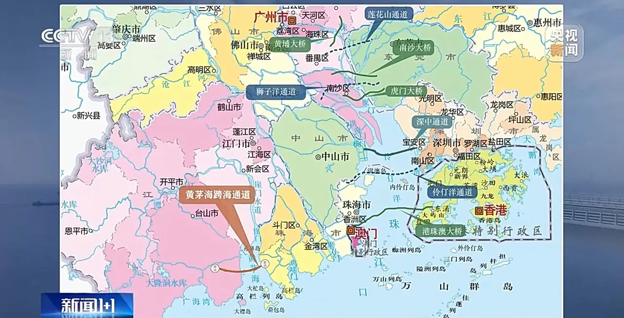 黄茅海跨海通道通车：30分钟直达江门，大湾区经济一体化再提速  第2张