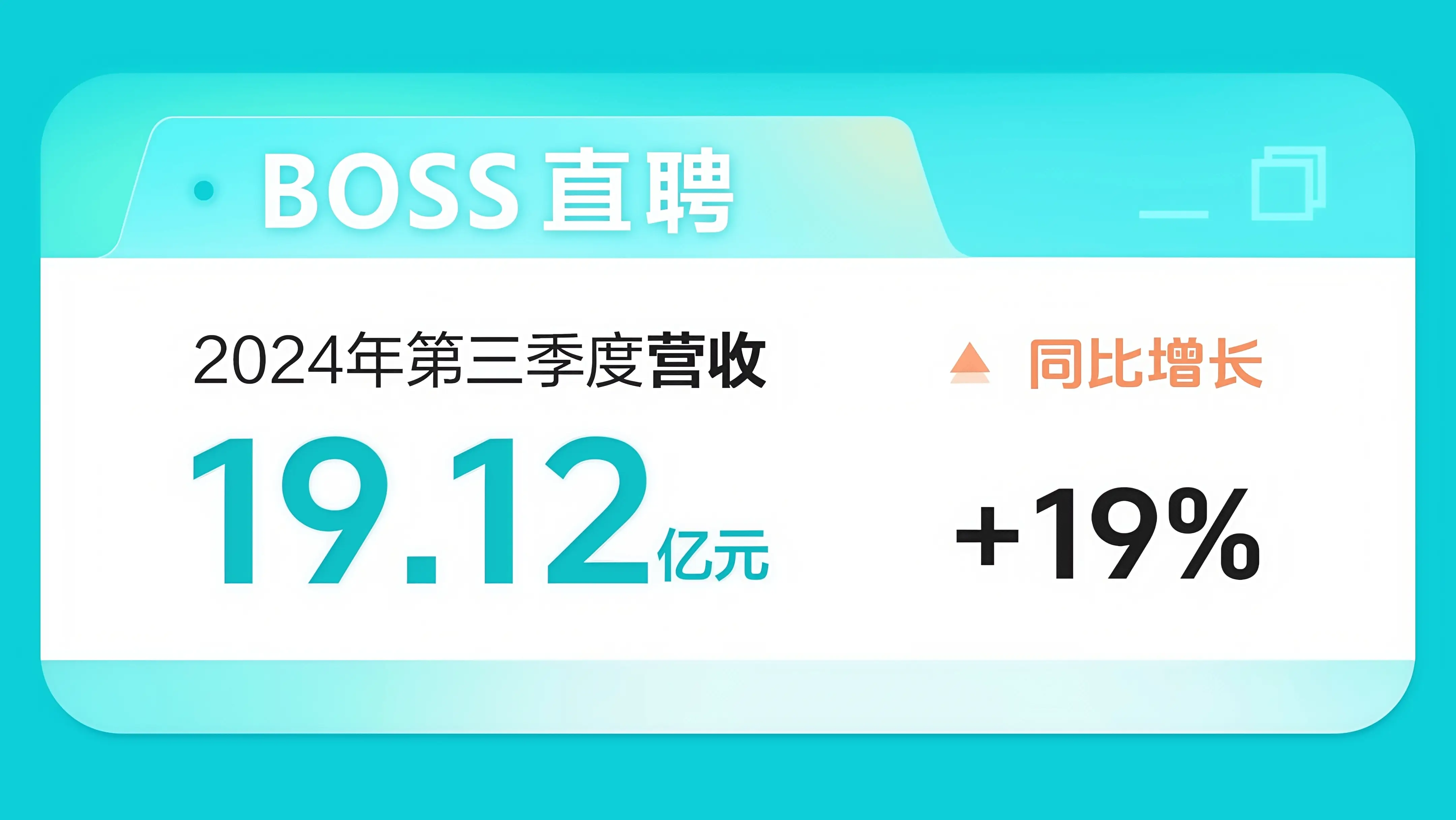 BOSS直聘Q3财报亮眼：营收利润双增长，月活用户突破5800万，企业客户数达600万  第2张