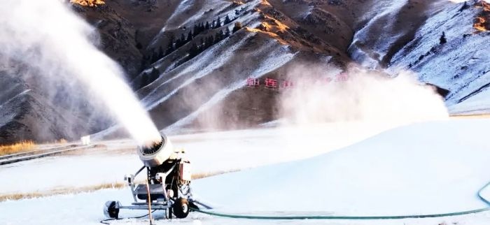 祁连山滑雪场火爆开业，冬季滑雪新体验，你准备好了吗？  第3张