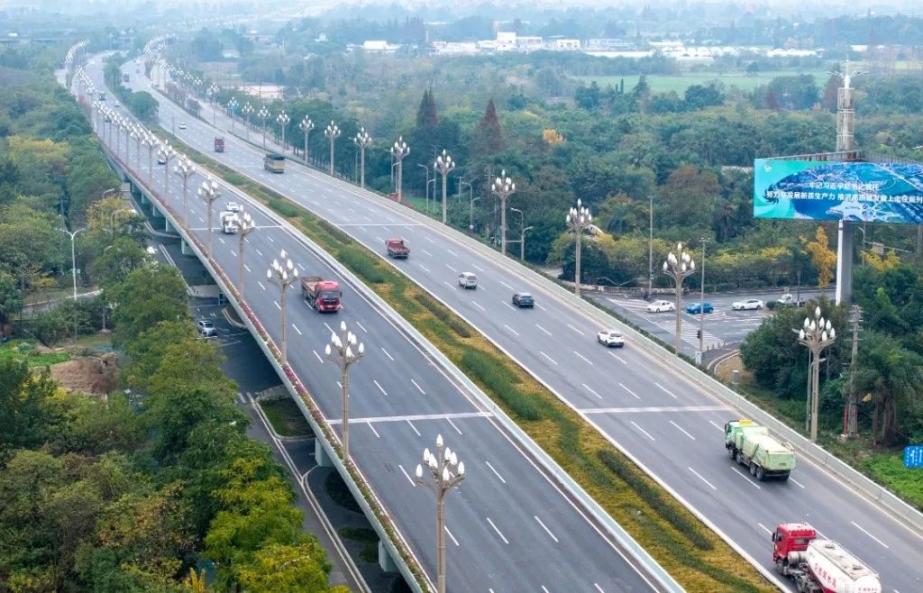 成都交通大升级！天府大道北延线濛阳段正式通车，彭州片区路网再升级  第2张