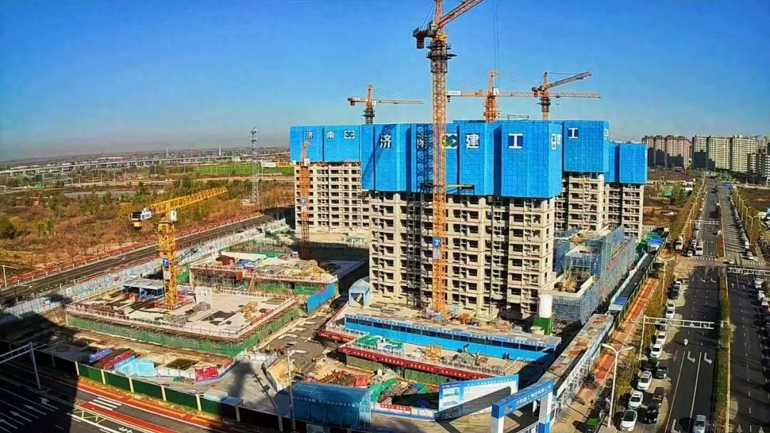 寒冬中的热火朝天：济南新旧动能转换区项目冬季施工现场直击
