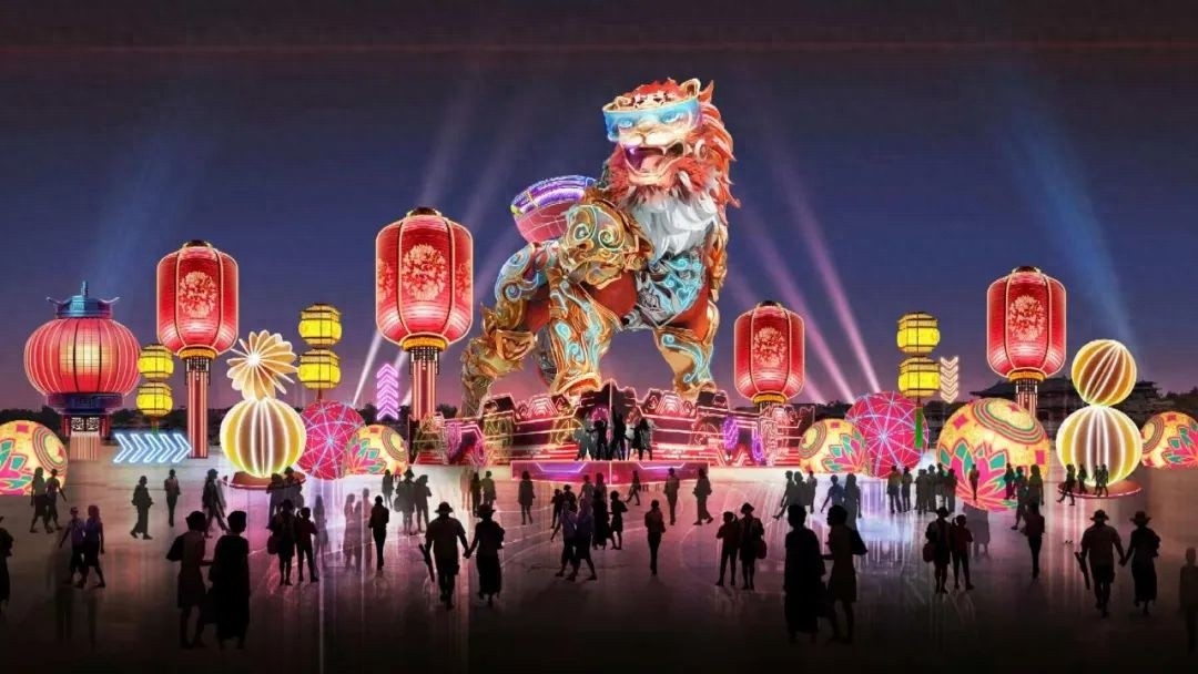 2024沧州大运河新春灯会震撼来袭！五大主题灯区点亮你的新年梦想  第1张