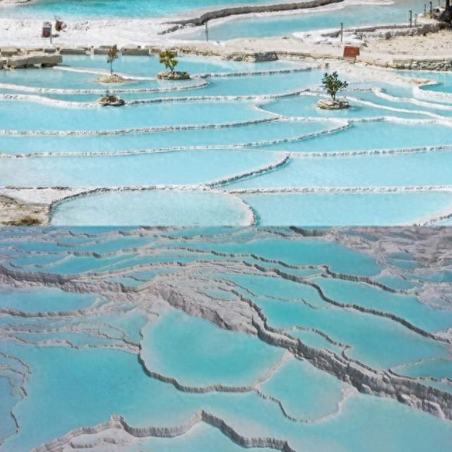 中国竟有一个地方和土耳其棉花堡一模一样  第1张