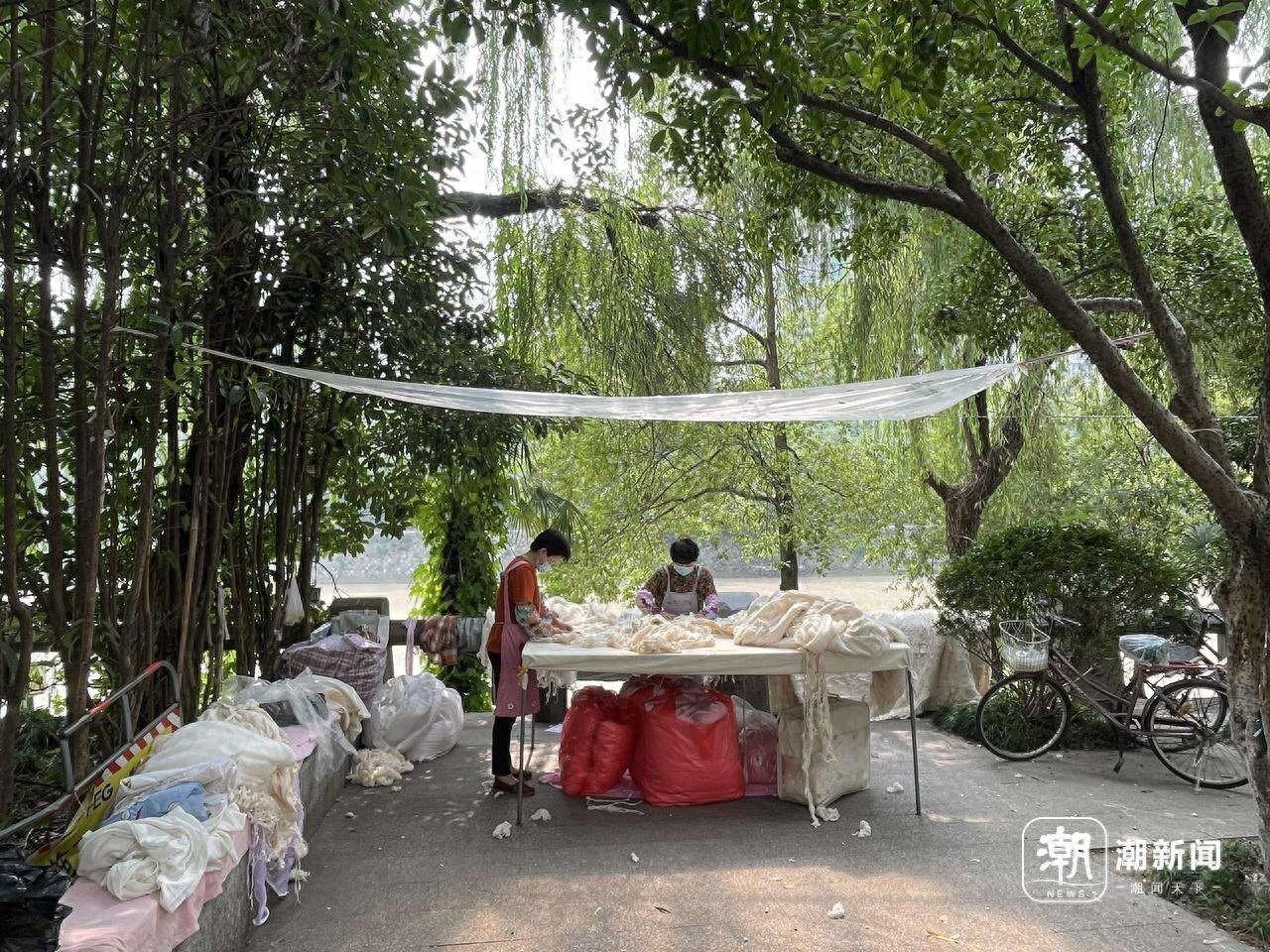 20 多年，桐乡四姐妹每年秋天准时赴约，为杭州人翻新丝绵被  第1张