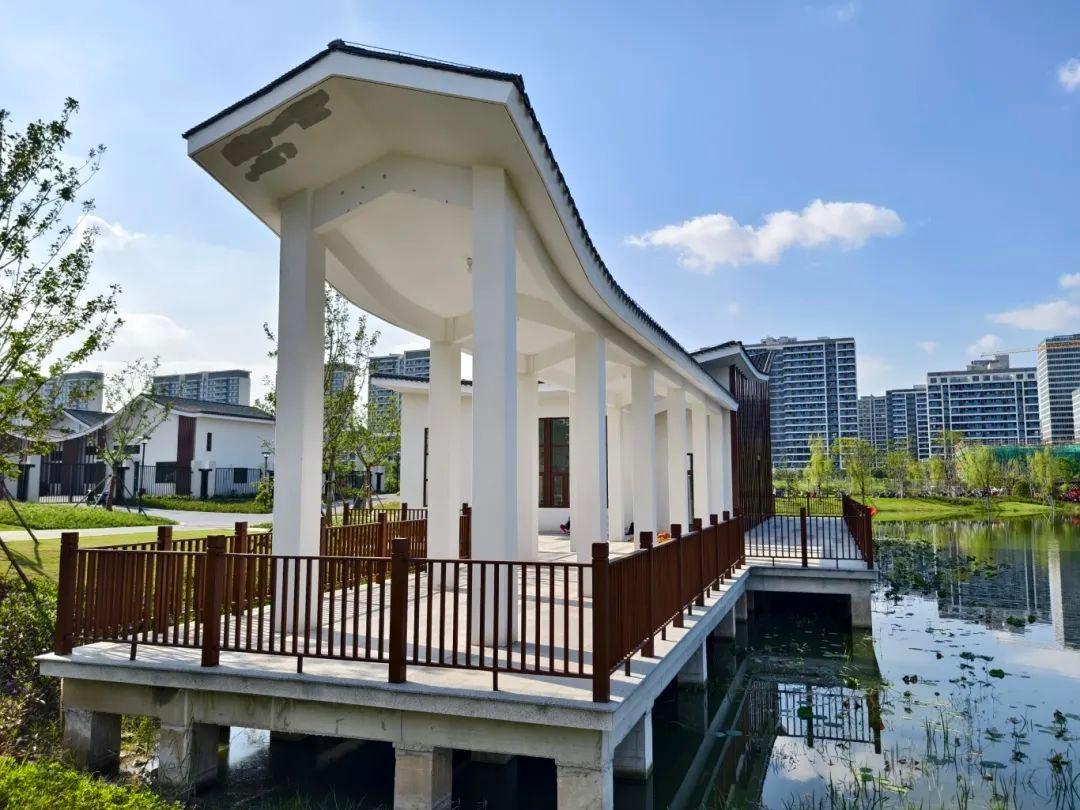 宝山区罗店镇美兰西湖公园一期工程建成，缤纷绚丽的美景让人赏心悦目  第4张