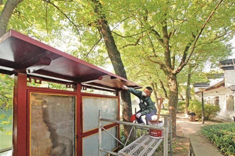 九莲塘公园湖心岛修缮工作本周内完成，市民游客将迎来安全舒适新环境  第1张