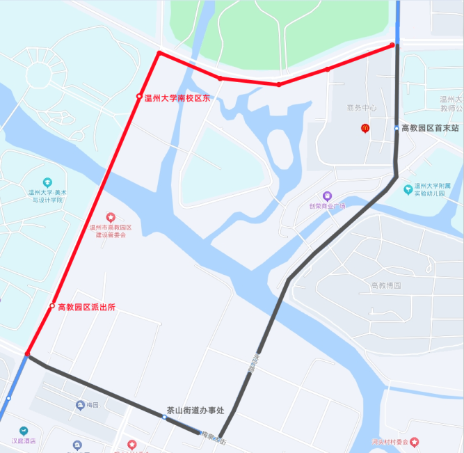 注意！温州 5 条公交线路因道路施工将临时改道，快看看有你常坐的吗？  第3张