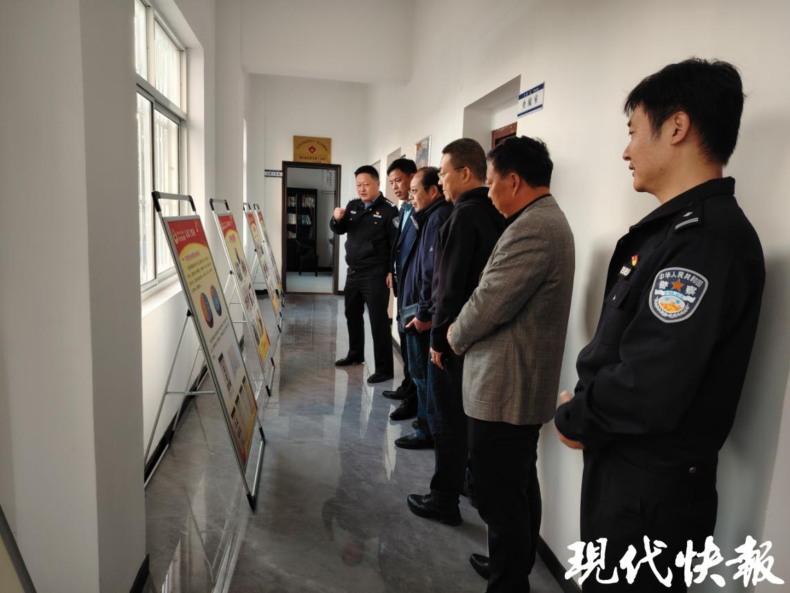 警企携手！大丰区刘庄派出所开展警营开放日活动，护航企业发展  第2张