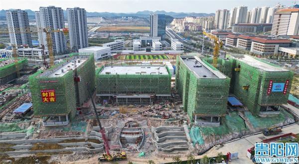 总投资约 4.13 亿元！贵安新区这所学校预计明年 2 月竣工  第2张