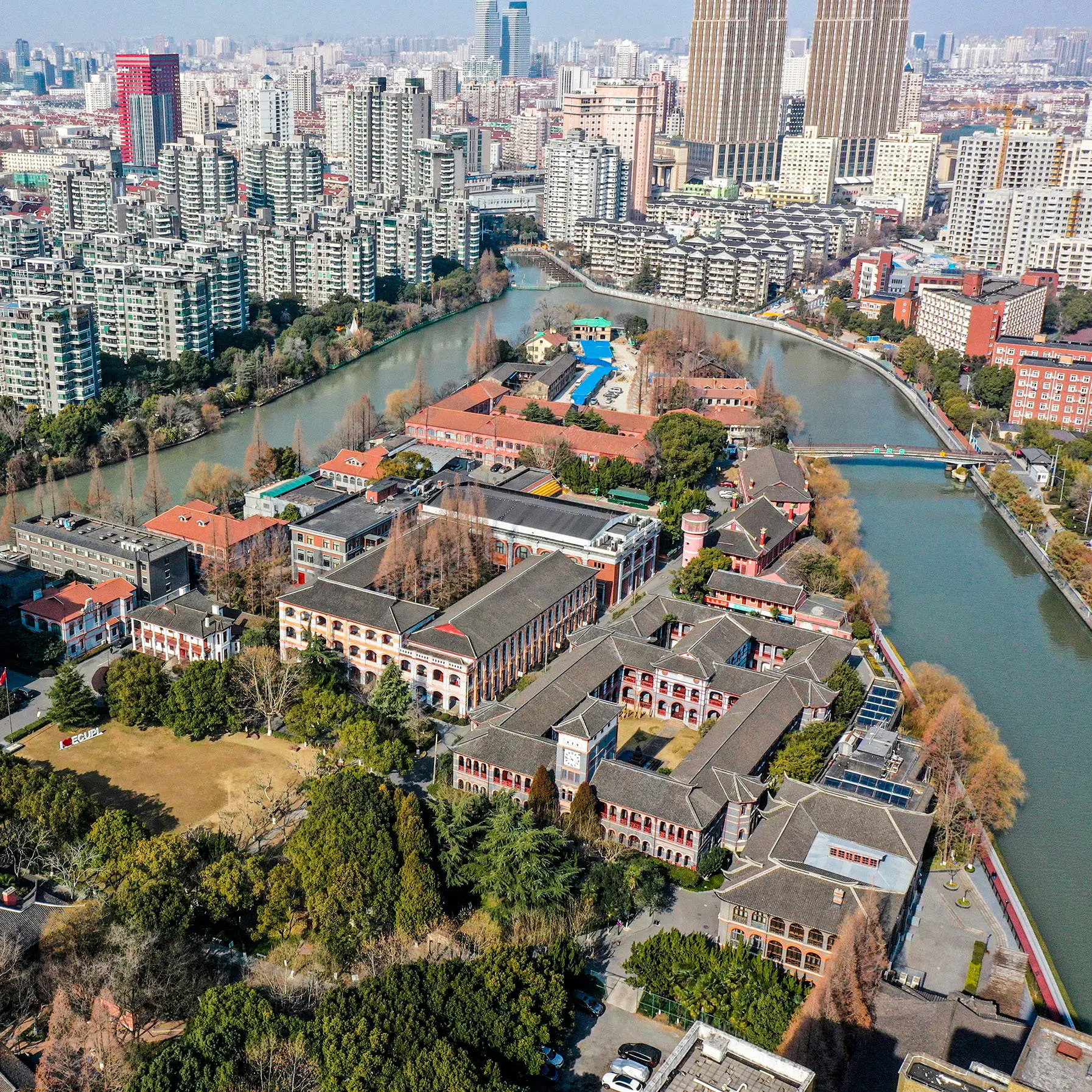 苏州河与华政的故事：围墙打破后，百年校园与河流的新传奇  第2张