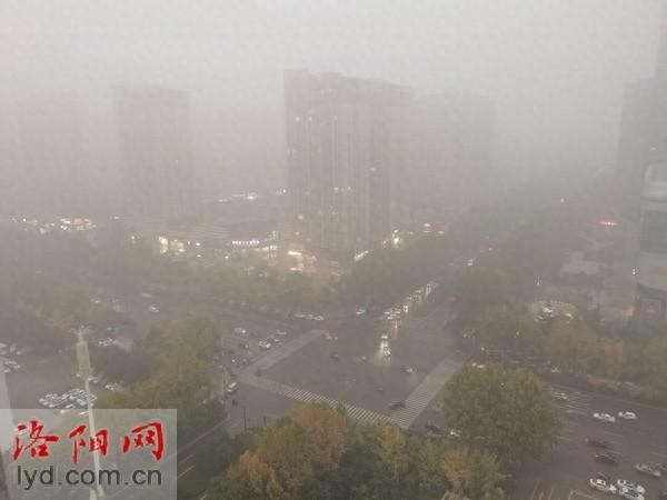 洛阳大雾黄色预警！能见度小于 500 米，何时消散？