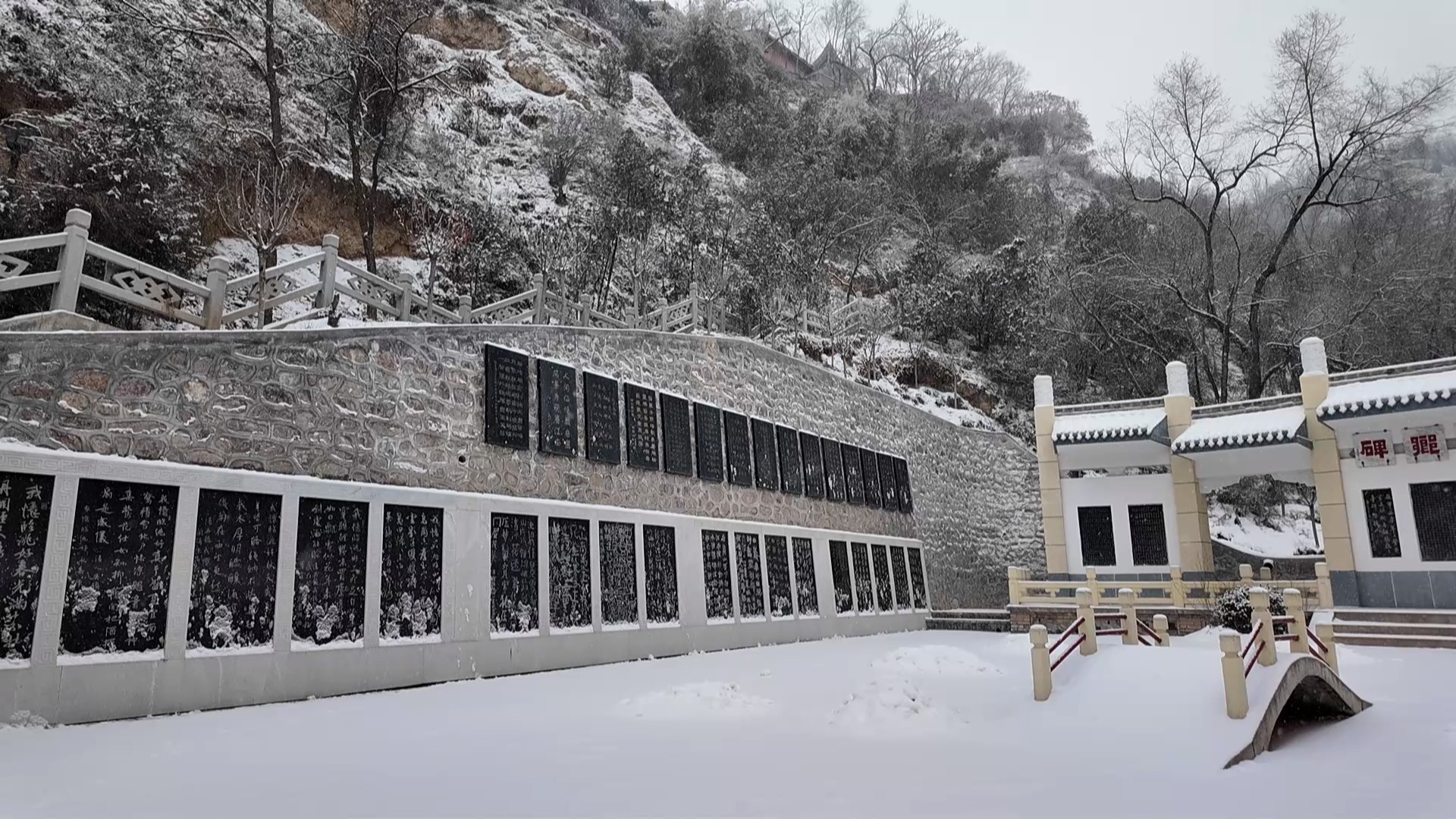 岳麓山景区大变样！三年投资超千万，冬雪中的美景让人惊艳  第6张