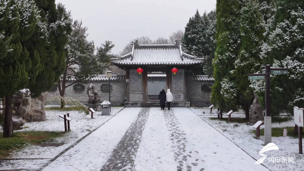 山东13市突降大雪！威海市区积雪12.3毫米，烟台招远积雪6厘米，你家下雪了吗？  第4张