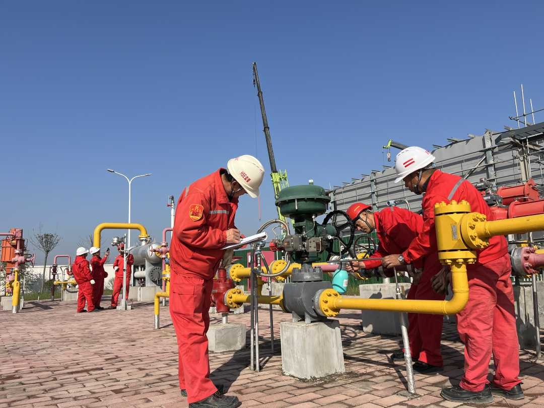 中原油田储气库群启动采气，300万立方米天然气温暖华北千家万户  第3张