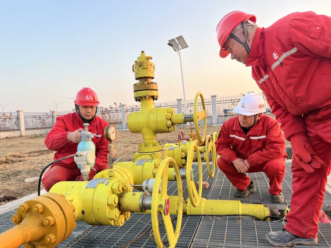中原油田储气库群启动采气，300万立方米天然气温暖华北千家万户  第4张