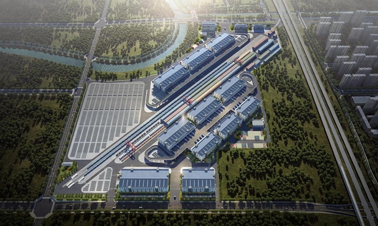 投资 7.25 亿，历时 7 个月，合肥下塘工业园铁路专用线项目即将通车  第1张