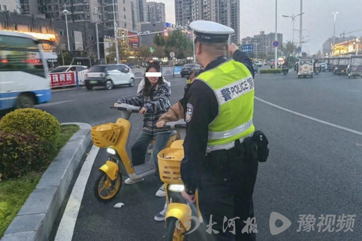 周口交警持续整治交通违法，中心城区出行安全有保障