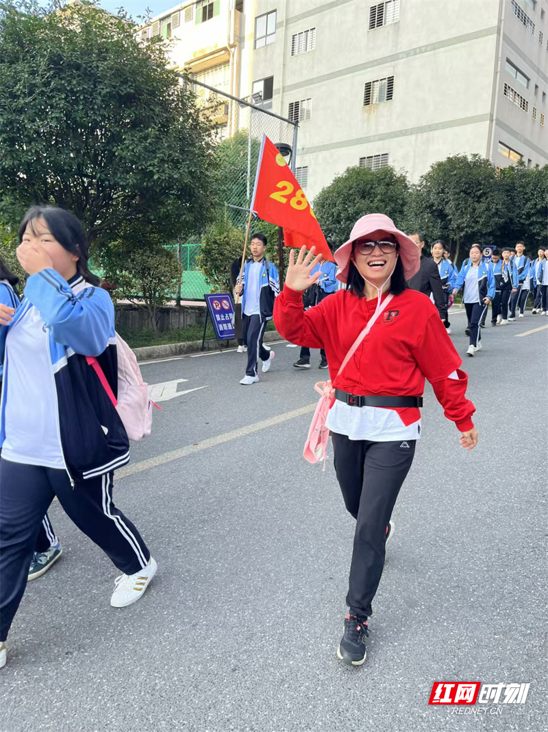 迎寒而立，苏园中学九年级师生徒步许家洞，开启坚韧之旅  第3张