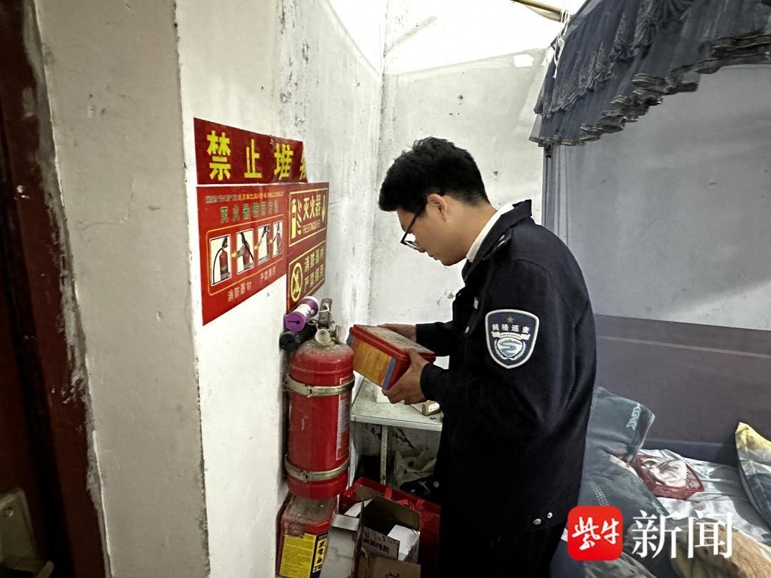 安全无小事！常熟市碧溪街道港南村开展消防安全夜查，这些隐患你家有吗？
