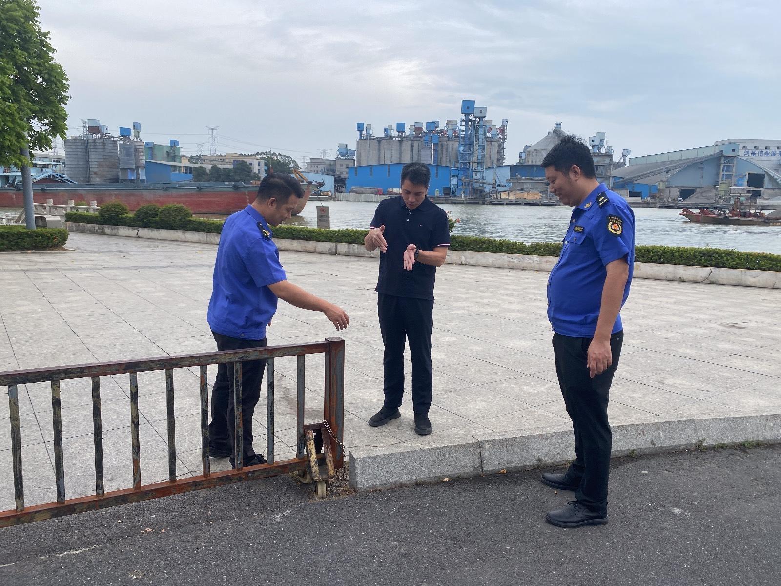 东莞中堂城管分局全力排查市政防护设施，确保人民群众生命安全  第2张