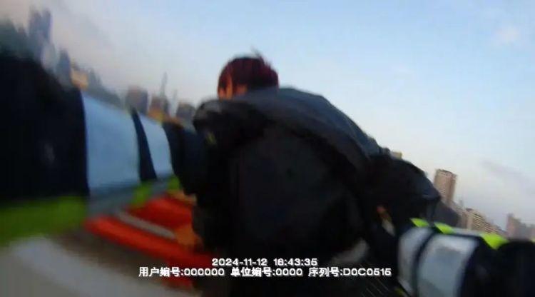 男子竟在南浦大桥上徒步，究竟为何？民警紧急出动  第3张